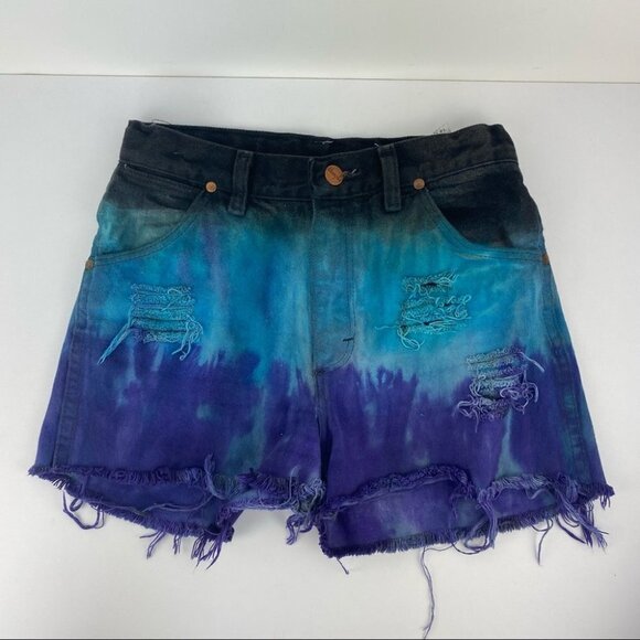 Wrangler vintage‎ Dyed Distressed shorts - Picture 6 of 7